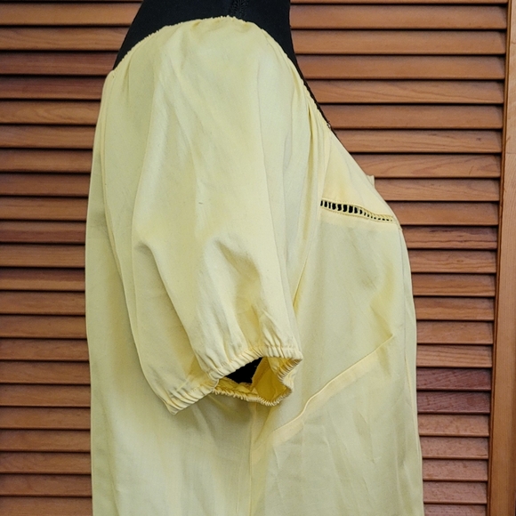 NWOT Avenue Peasant Blouse Plus Size 14/16 - Picture 10 of 10